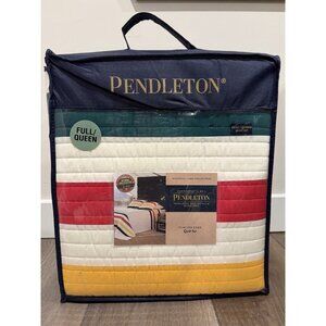 NEW Pendleton Glacier National Park 3 pc Quilt & Shams Set Full/Queen